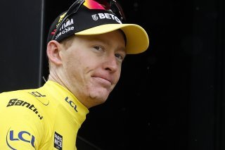 Matteo Jorgenson toujours leader de Paris - Nice KEYSTONE/EPA/SEBASTIEN NOGIER